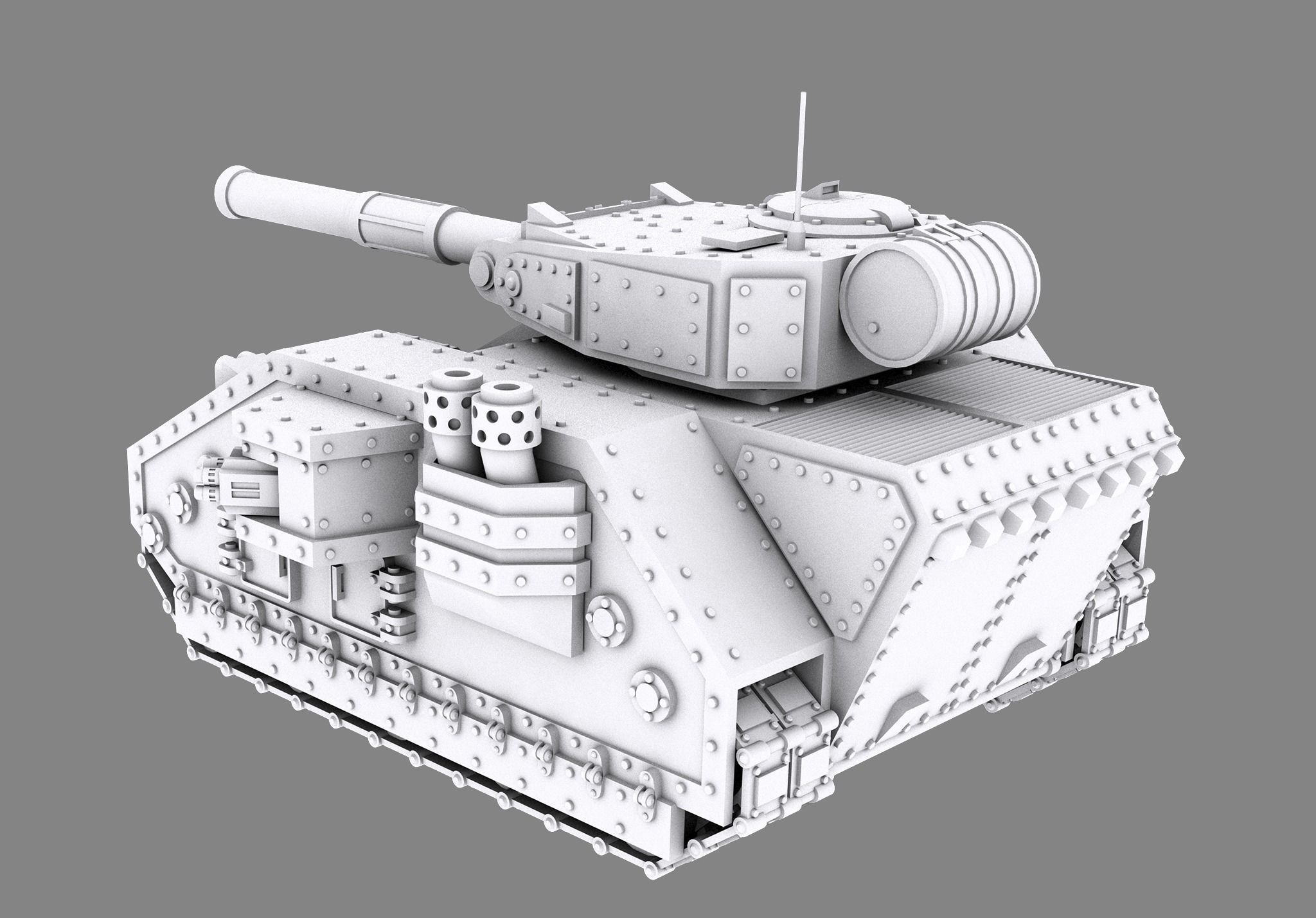 Main Battle Tank 3D print model_1