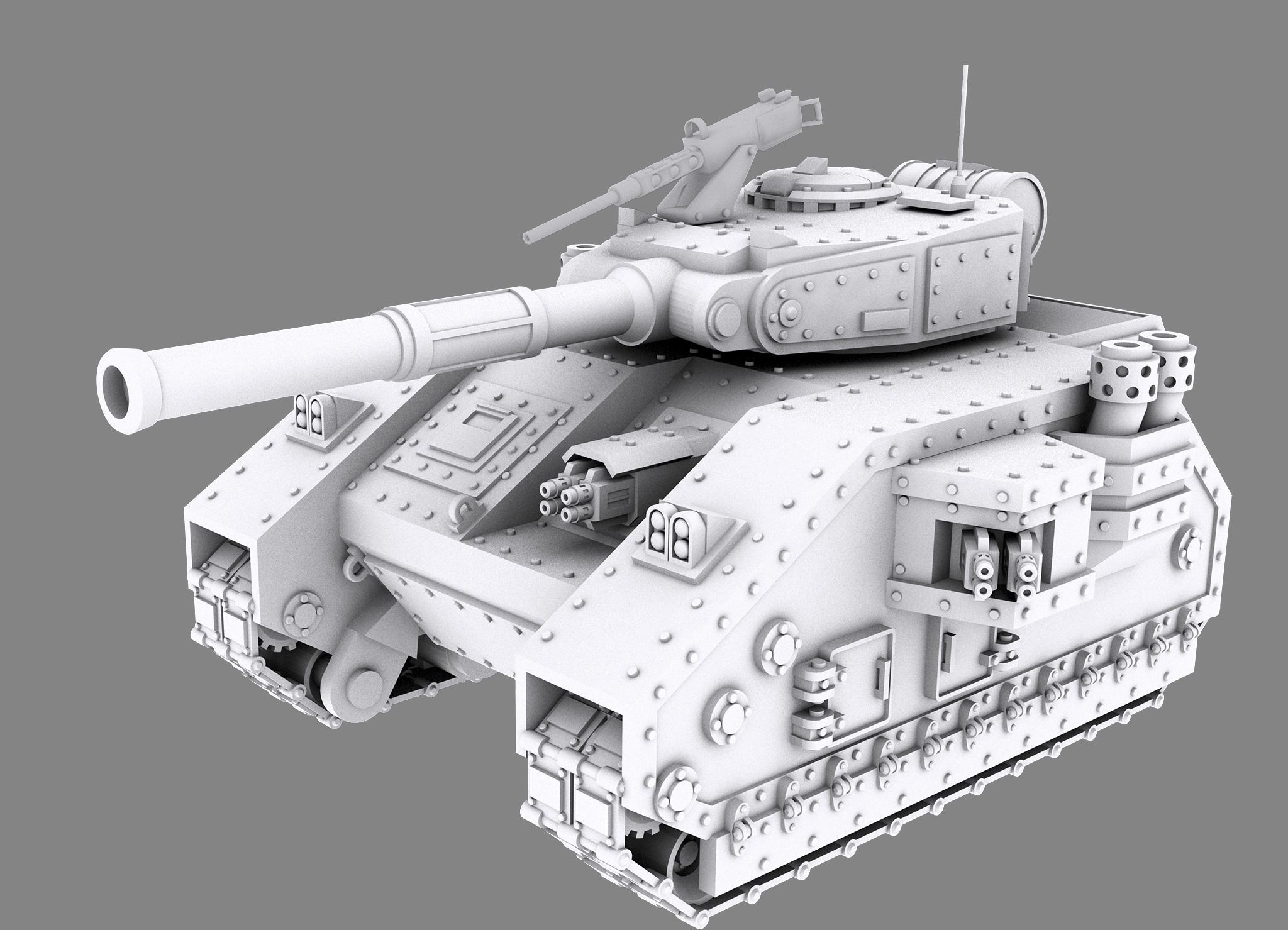 Main Battle Tank 3D print model_4