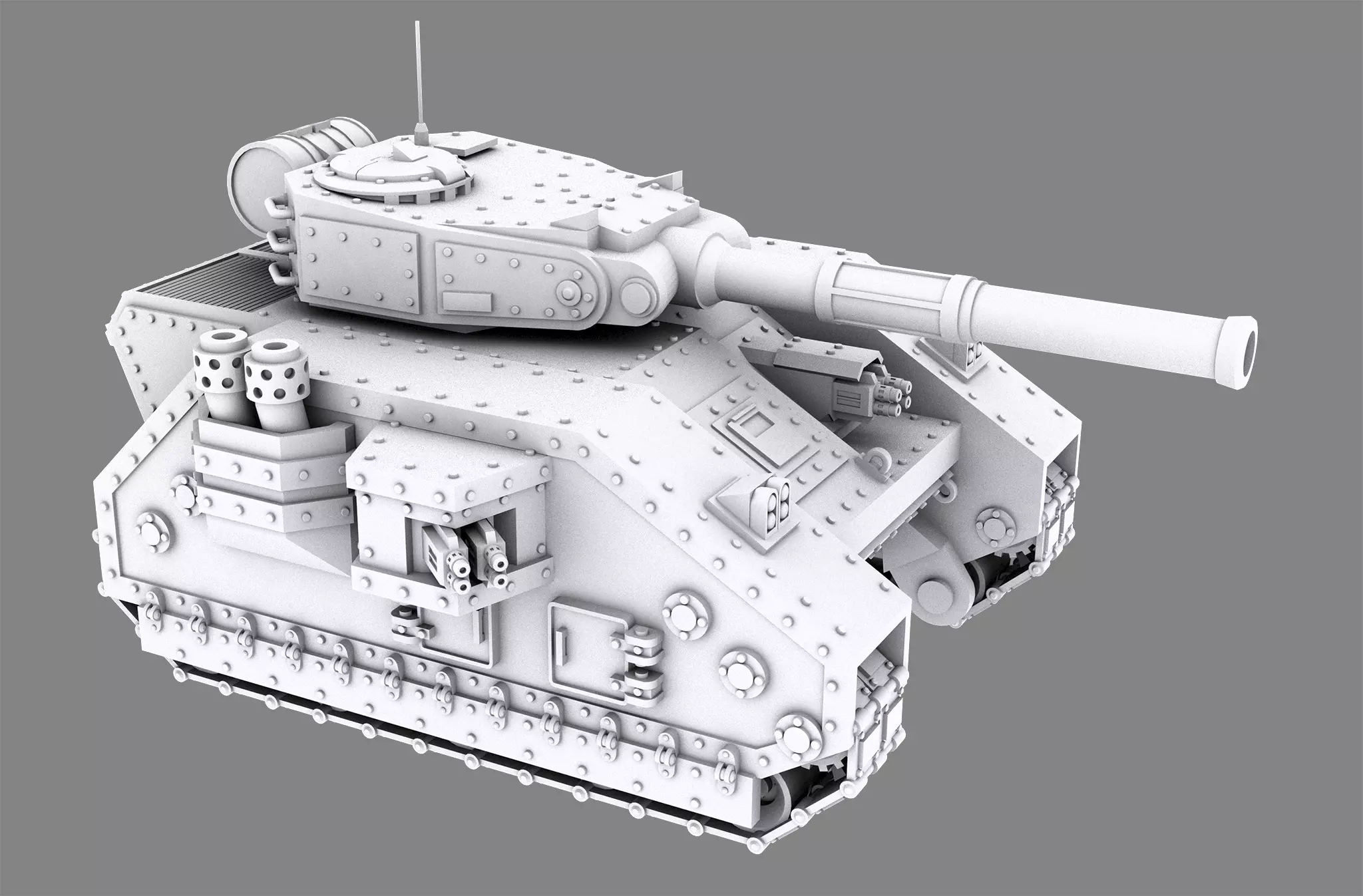 Main Battle Tank 3D print model_0
