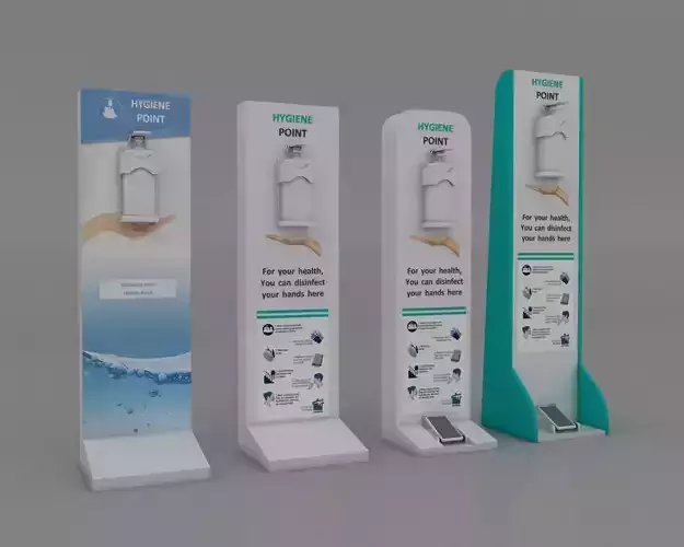 Disinfection Stands Collection