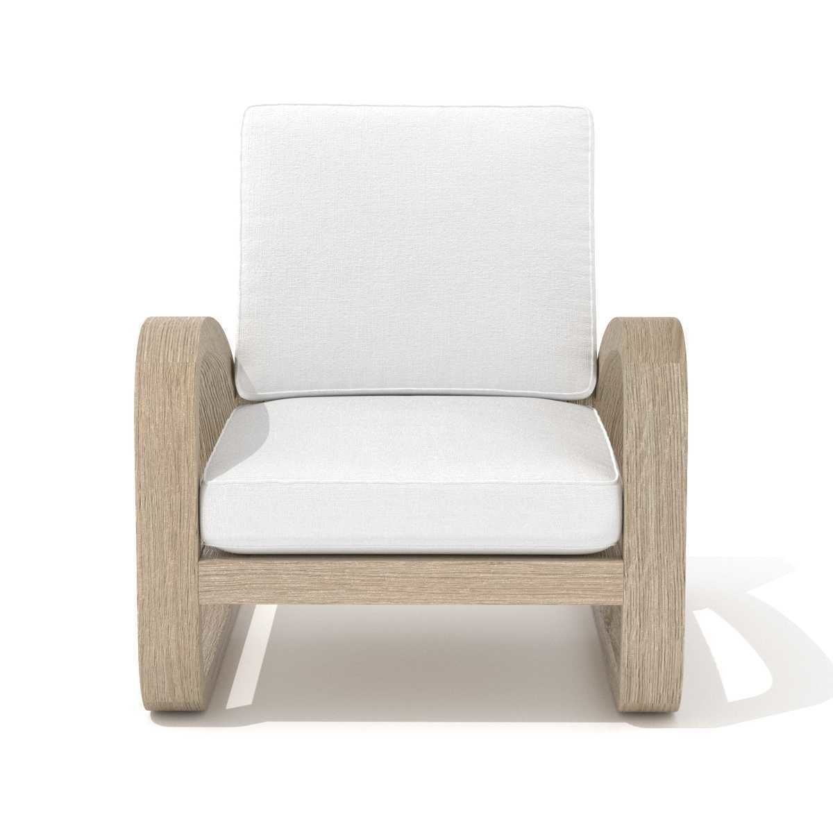 Restoration Hardware pascal chair 3D model_1