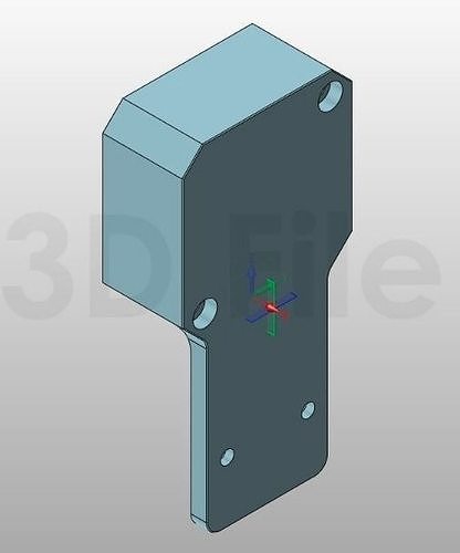 Prusa i3 MK3S Laser Mount for Opt Lasers Free 3D print model
