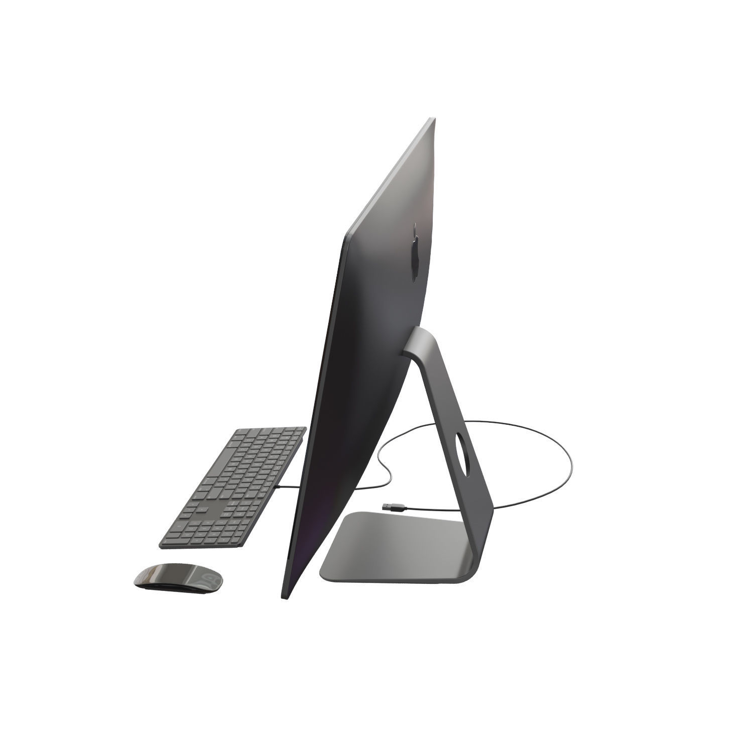 Apple iMac Pro 2020 3D model_1