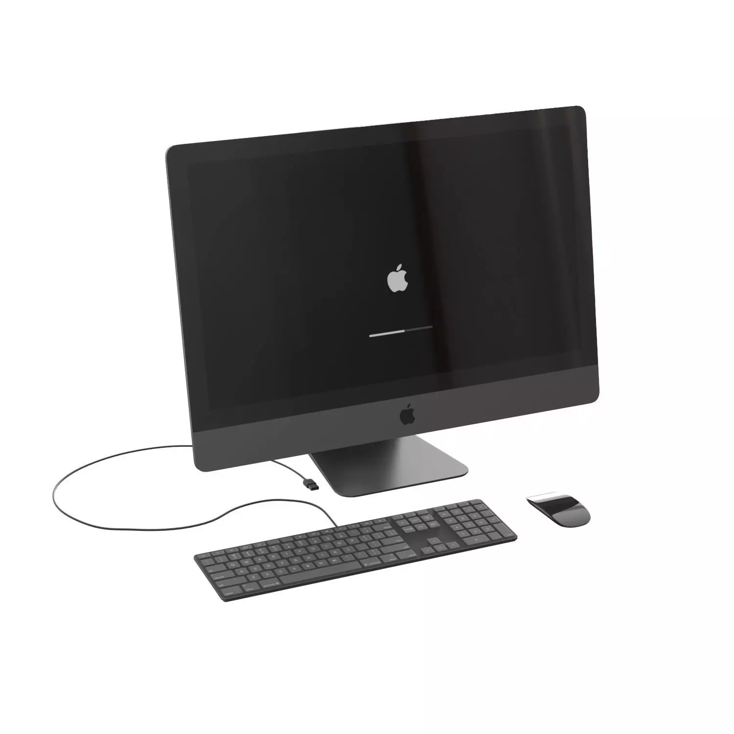 Apple iMac Pro 2020 3D model_0