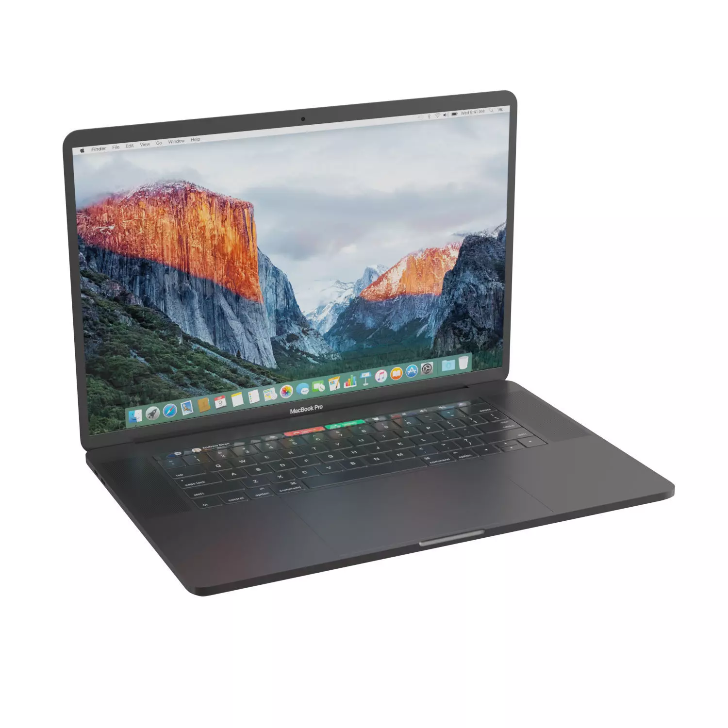 Macbook Pro 2020 3D model_0