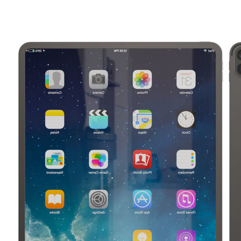 Apple Ipad Pro 12 2020 3D model_1