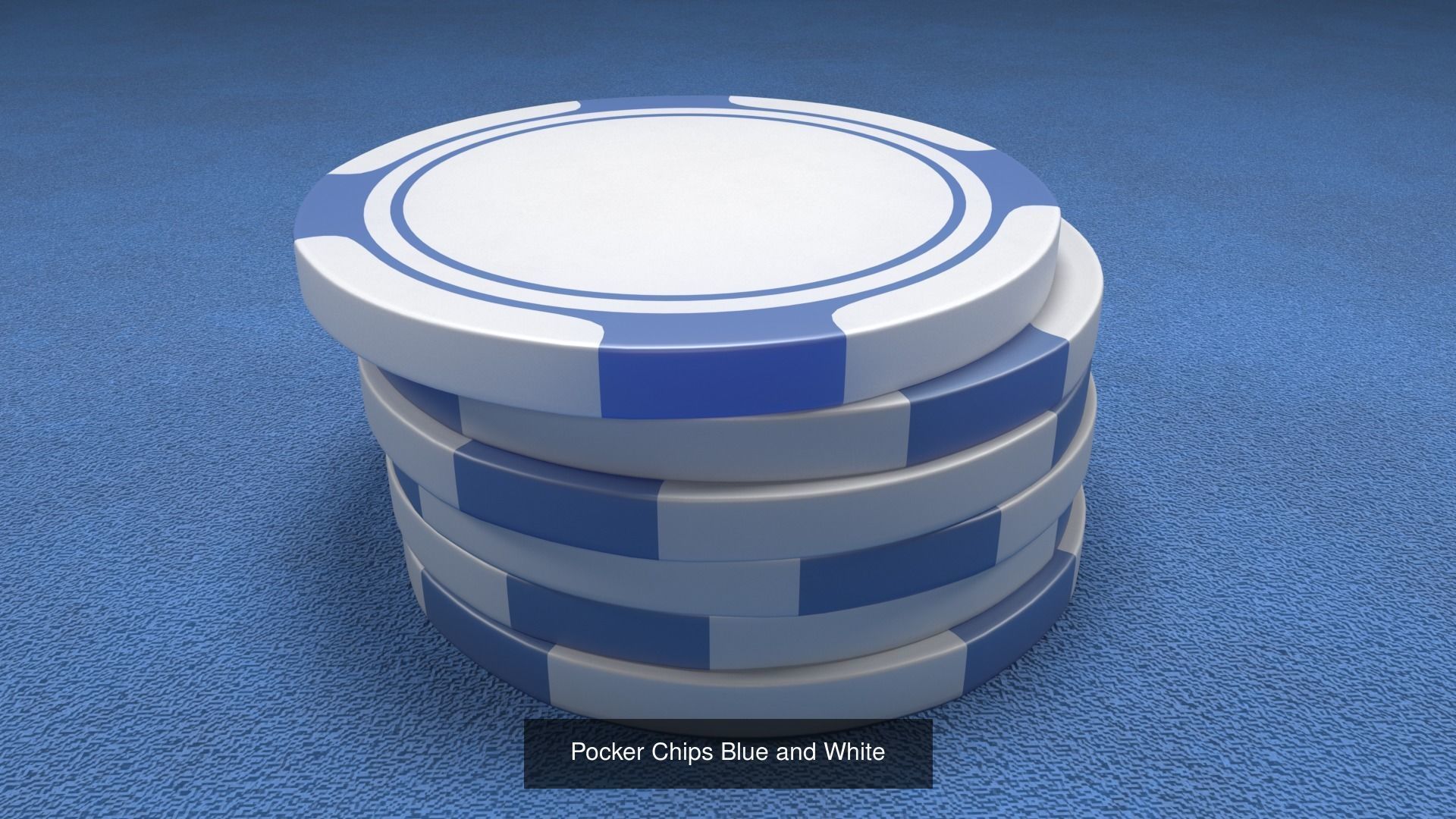 Casino Chips Poker Chips 3D Model Collection_8