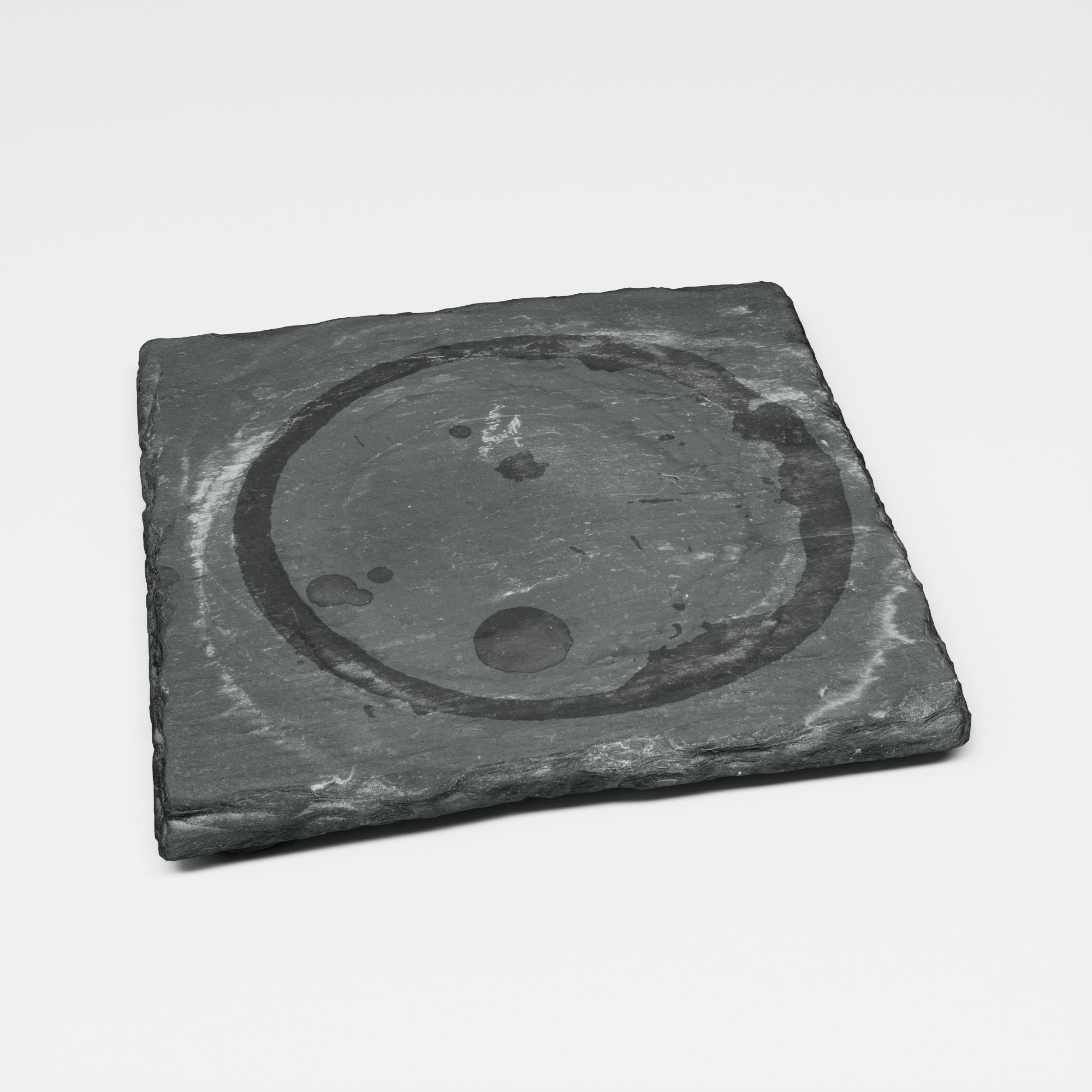 Slate coasters 3 3D model_3