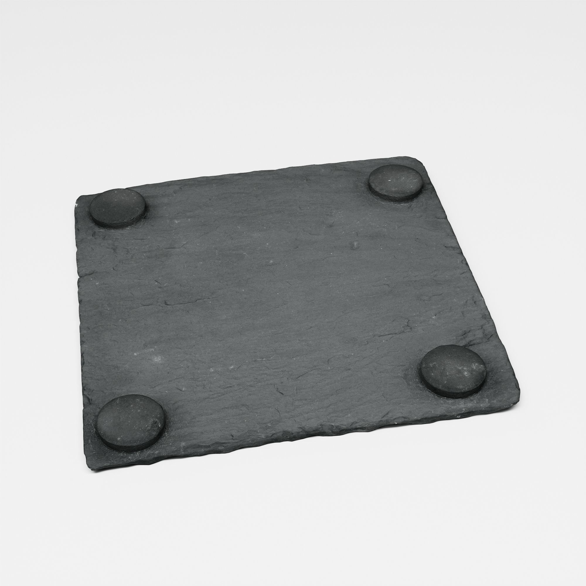 Slate coasters 3 3D model_5
