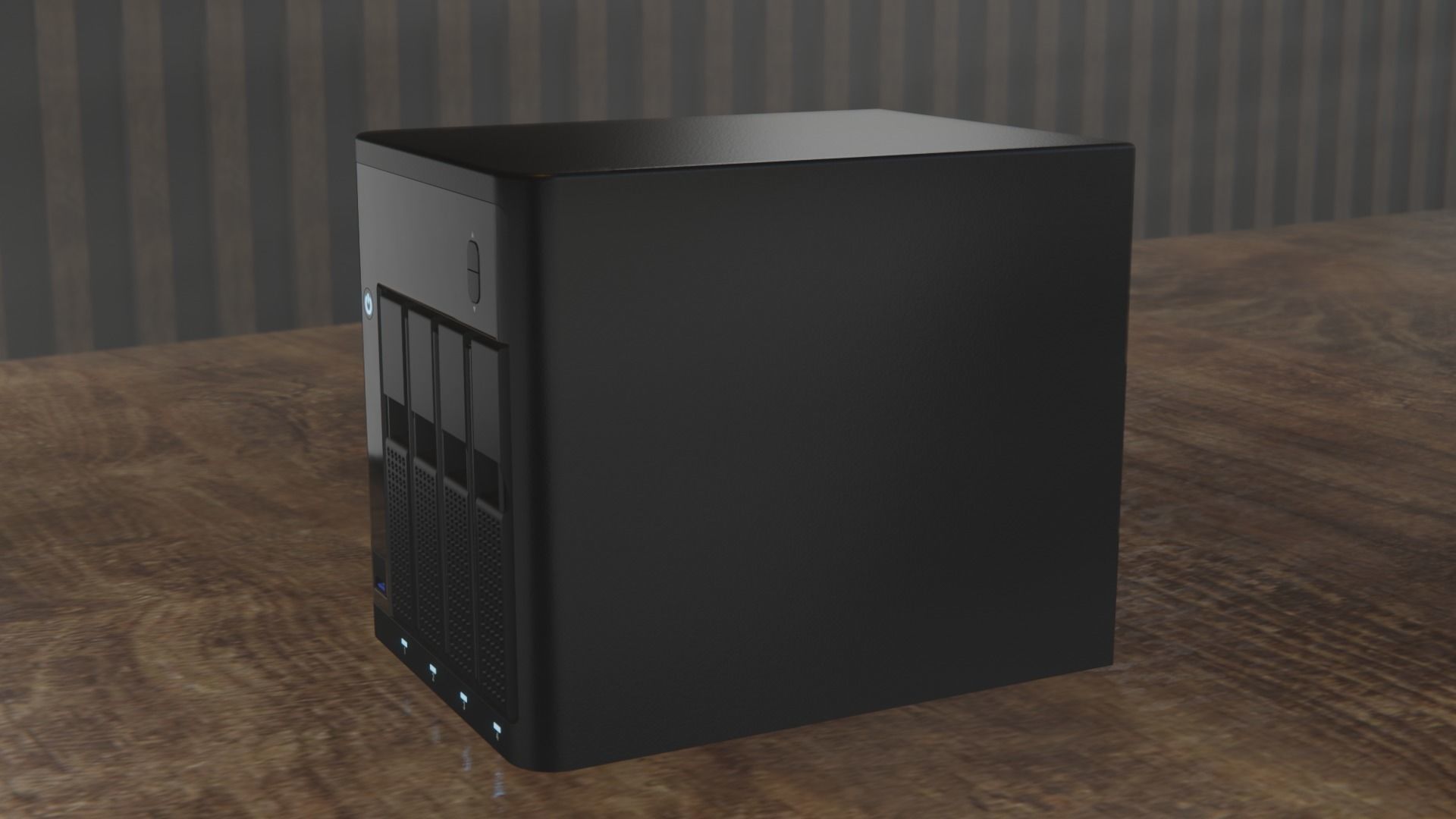 NAS storage device 3D model_3