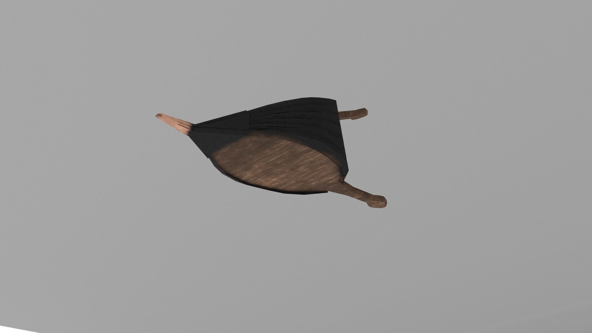 Bellows leaf Low-poly 3D model_3