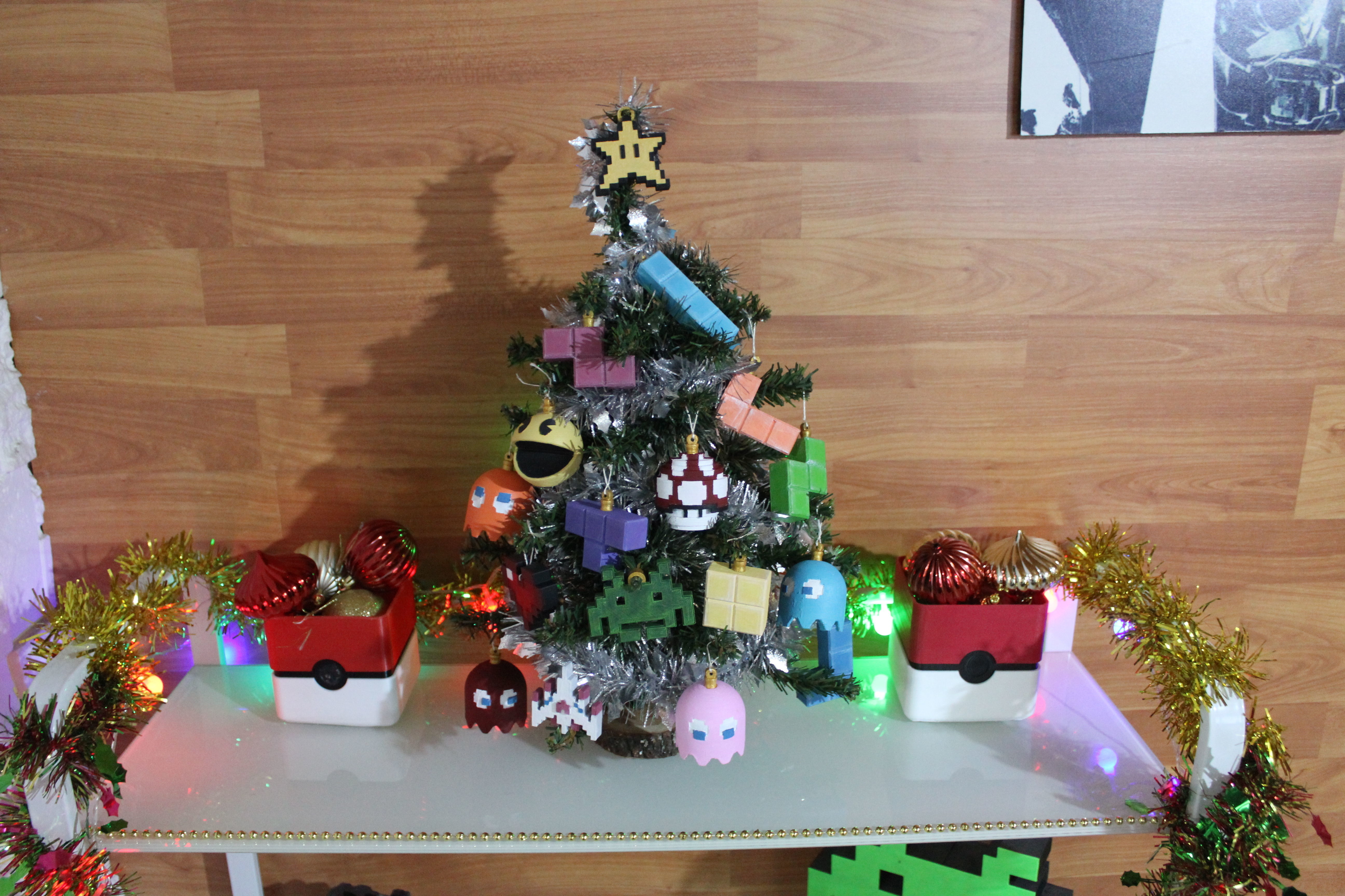 CHRISTMAS TREE DECORATION - RETRO GAME EDITION 3D print model_36