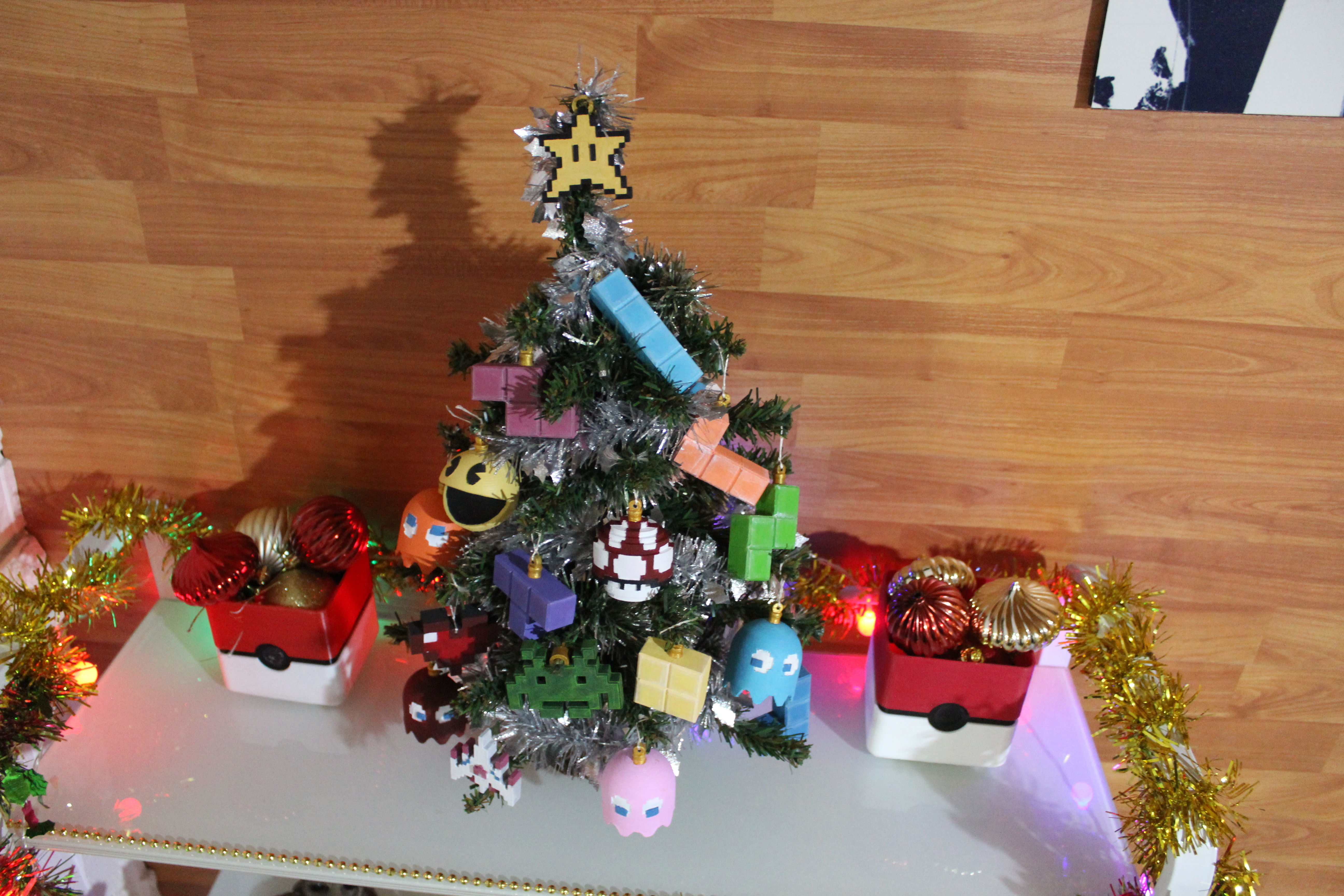 CHRISTMAS TREE DECORATION - RETRO GAME EDITION 3D print model_34