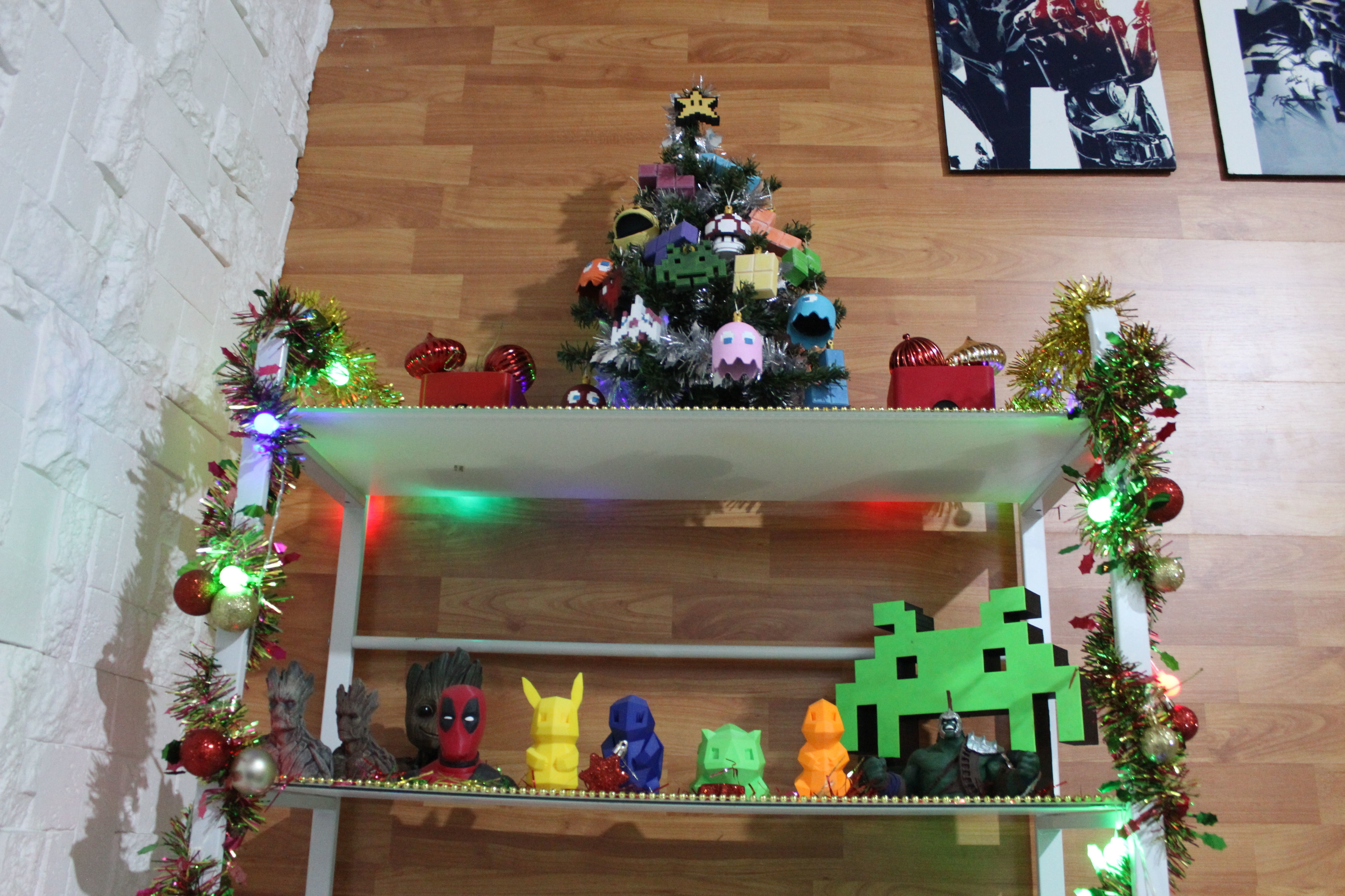 CHRISTMAS TREE DECORATION - RETRO GAME EDITION 3D print model_33