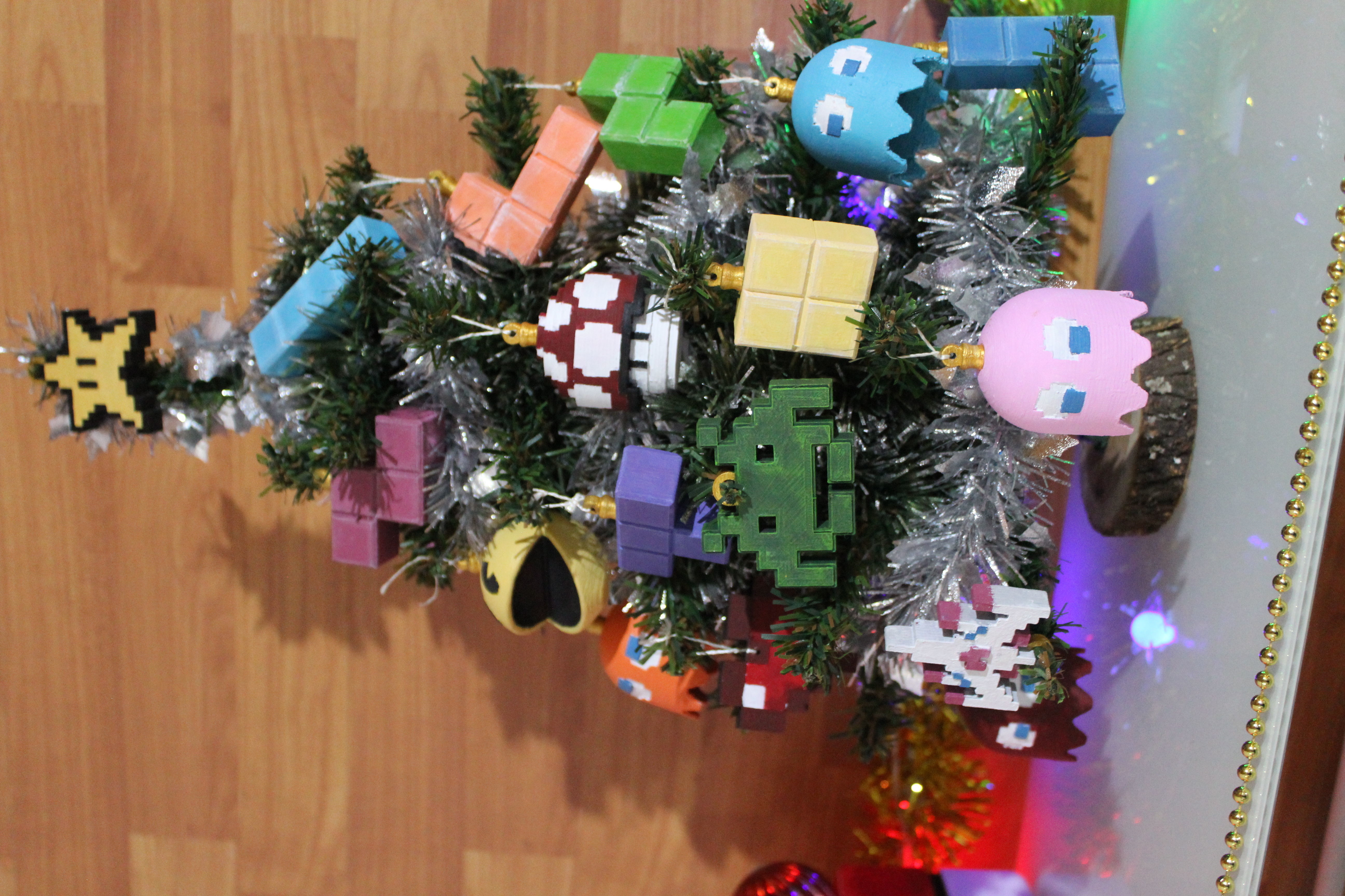 CHRISTMAS TREE DECORATION - RETRO GAME EDITION 3D print model_32