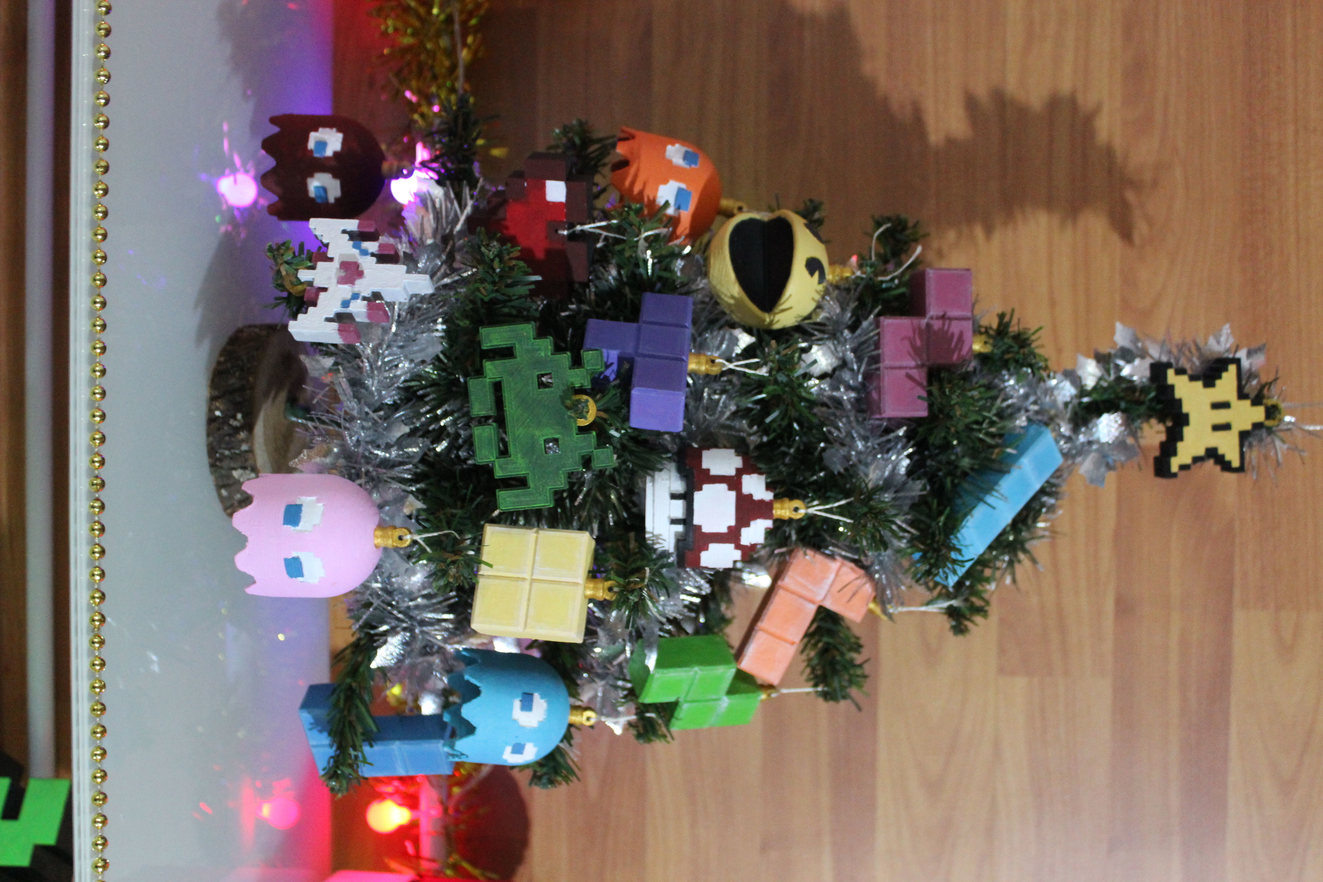CHRISTMAS TREE DECORATION - RETRO GAME EDITION 3D print model_35