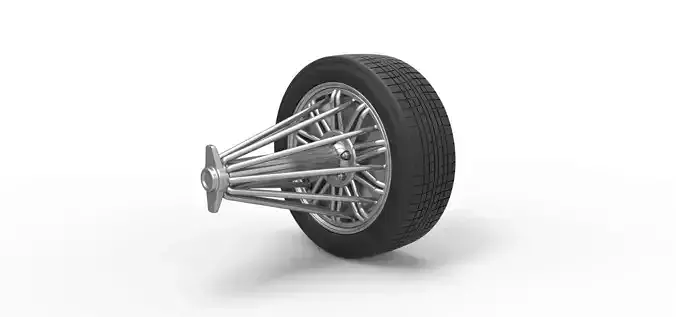 Slab wheel Scale 1 to 10 3D print model