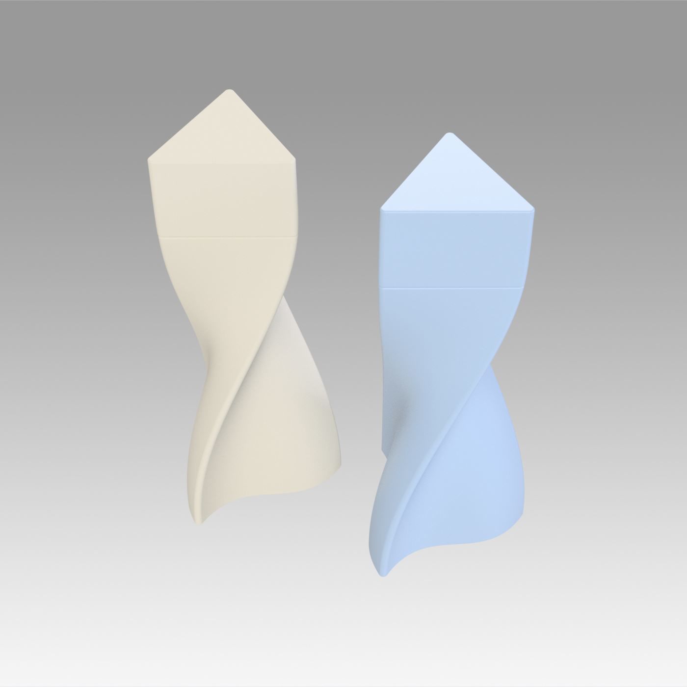 Salt and pepper shakers 3D print model_4