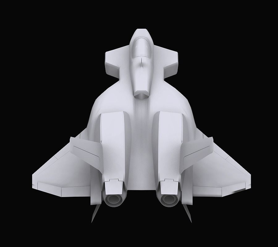 Gundam EF Flymanta model 3D model_3
