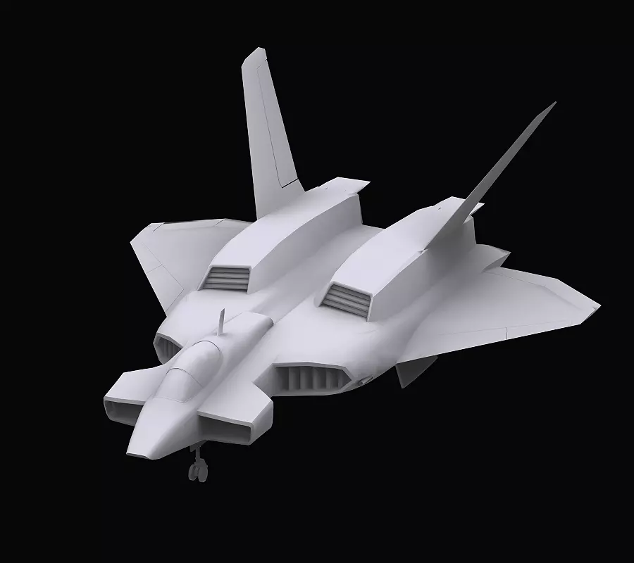 Gundam EF Flymanta model 3D model_0