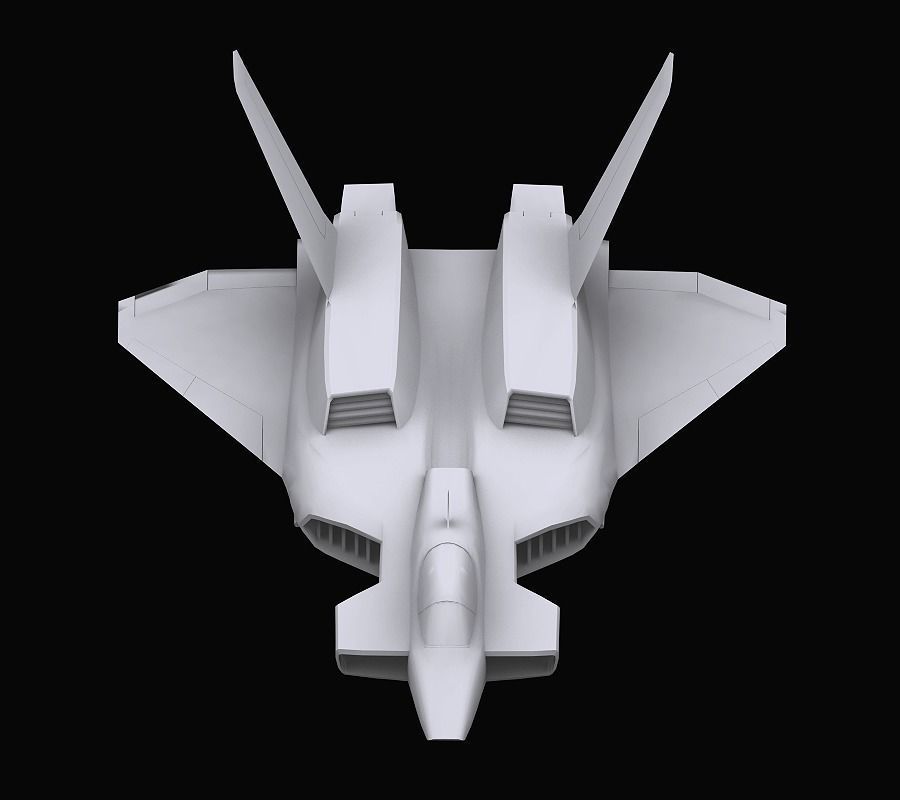 Gundam EF Flymanta model 3D model_4