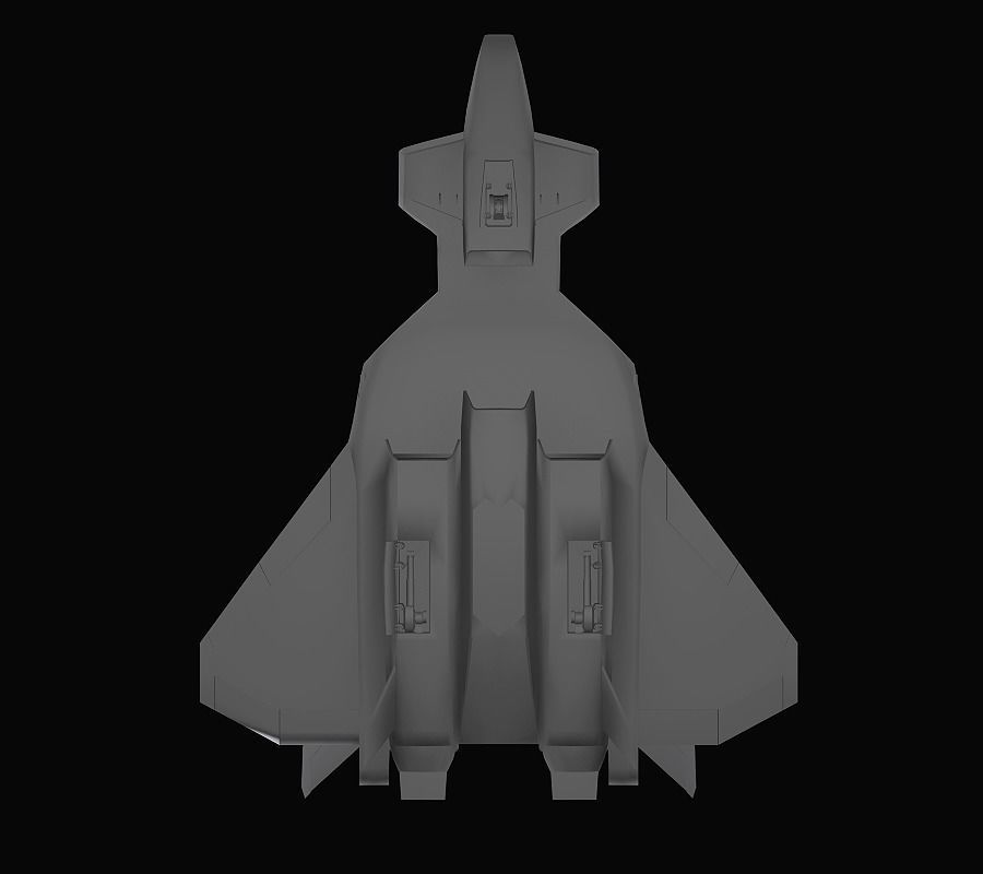 Gundam EF Flymanta model 3D model_8