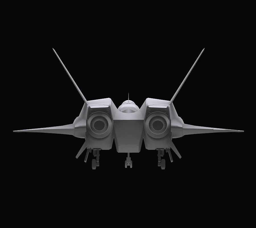 Gundam EF Flymanta model 3D model_6