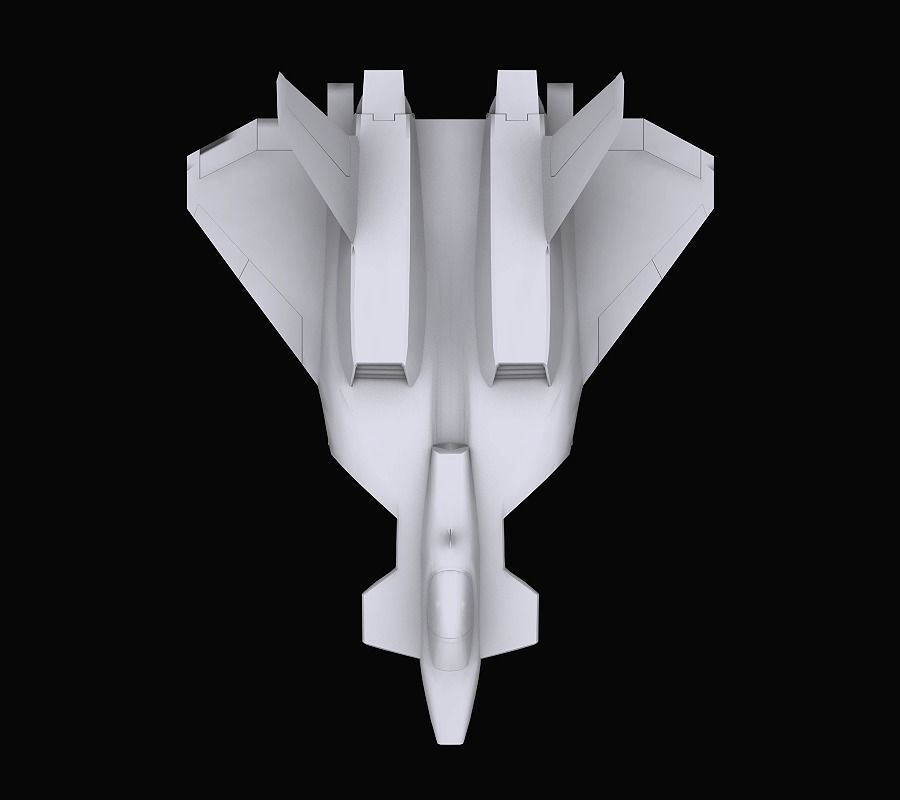 Gundam EF Flymanta model 3D model_7