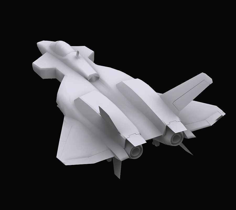 Gundam EF Flymanta model 3D model_2