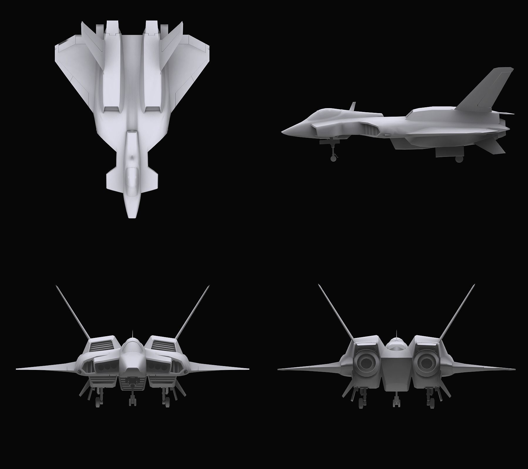 Gundam EF Flymanta model 3D model_10