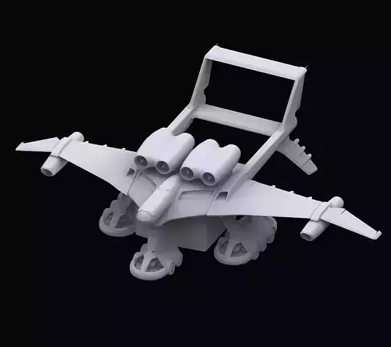 Gundam EF Medea model 3D model