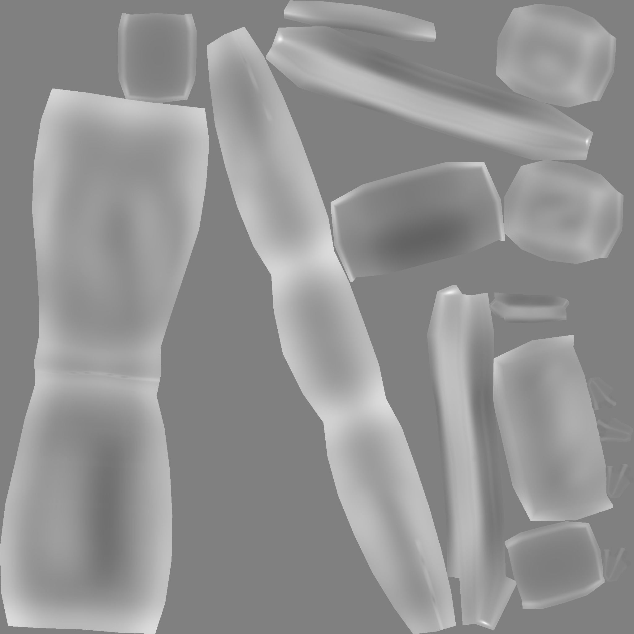 Wine Color Backpack - Character Costume Free low-poly 3D model_15