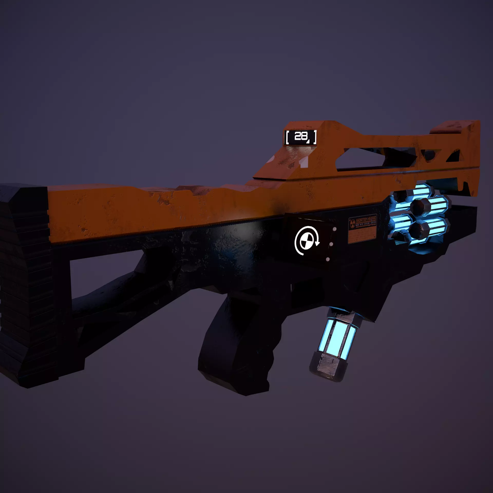 Conept Rifle  3D model_0