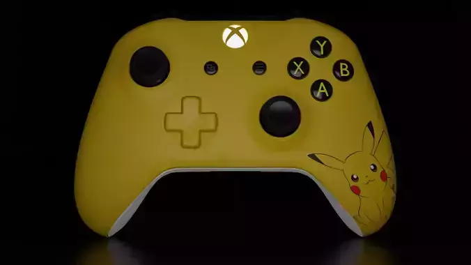 XBOX One Controller 3D model