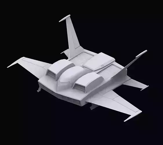 Gundam Zeon Dodai model 3D model
