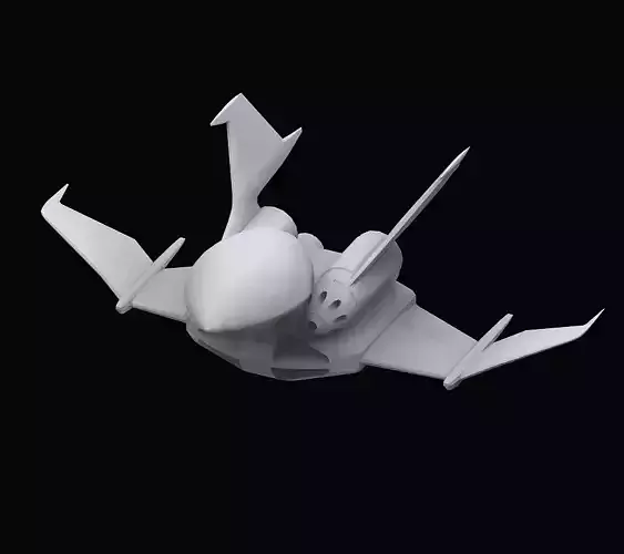 Gundam Zeon Dopp model 3D model