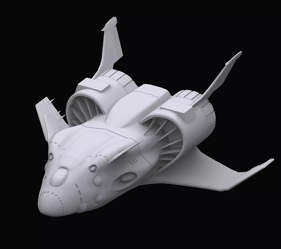 Gundam Zeon Zanzibar model 3D model_0