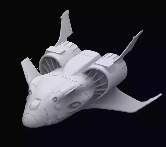 Gundam Zeon Zanzibar model 3D model