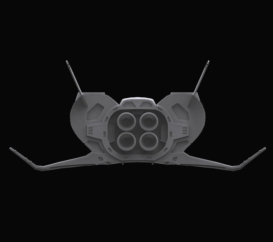 Gundam Zeon Zanzibar model 3D model_7