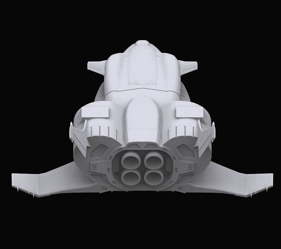 Gundam Zeon Zanzibar model 3D model_3