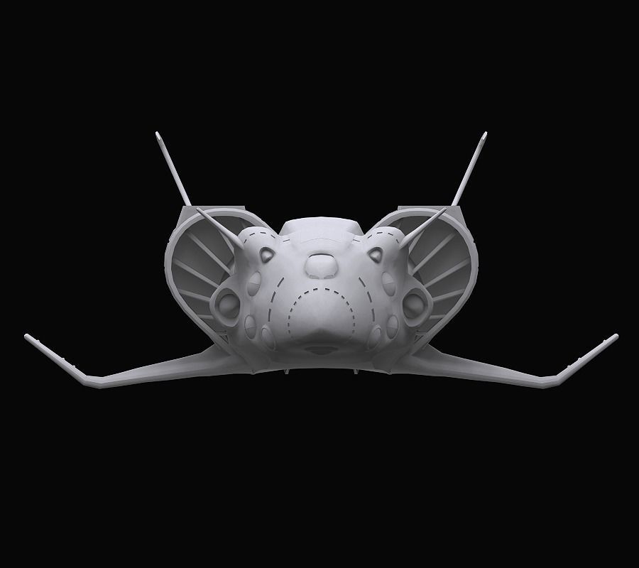 Gundam Zeon Zanzibar model 3D model_5