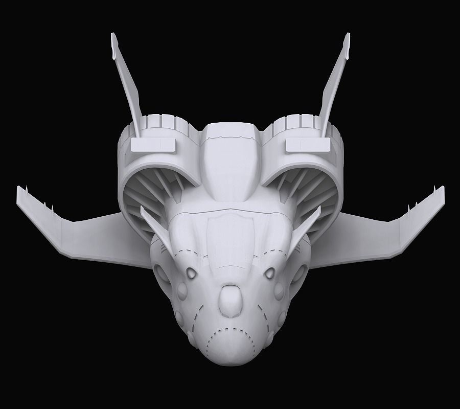 Gundam Zeon Zanzibar model 3D model_4