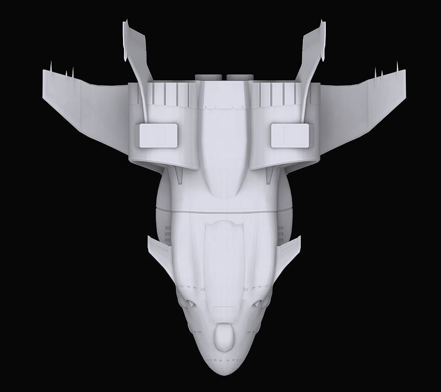 Gundam Zeon Zanzibar model 3D model_8
