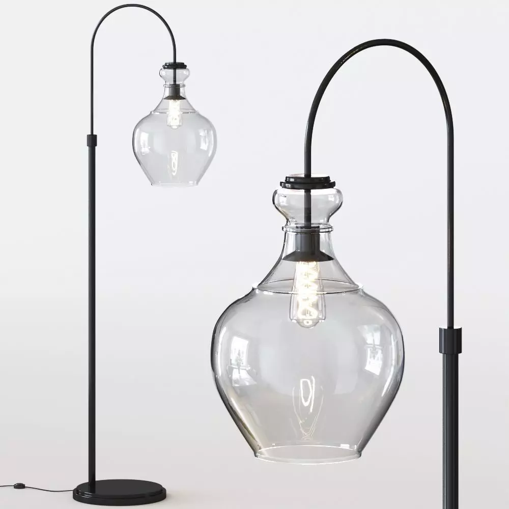 Potterybarn - Flynn Floor Lamp 3D model_0