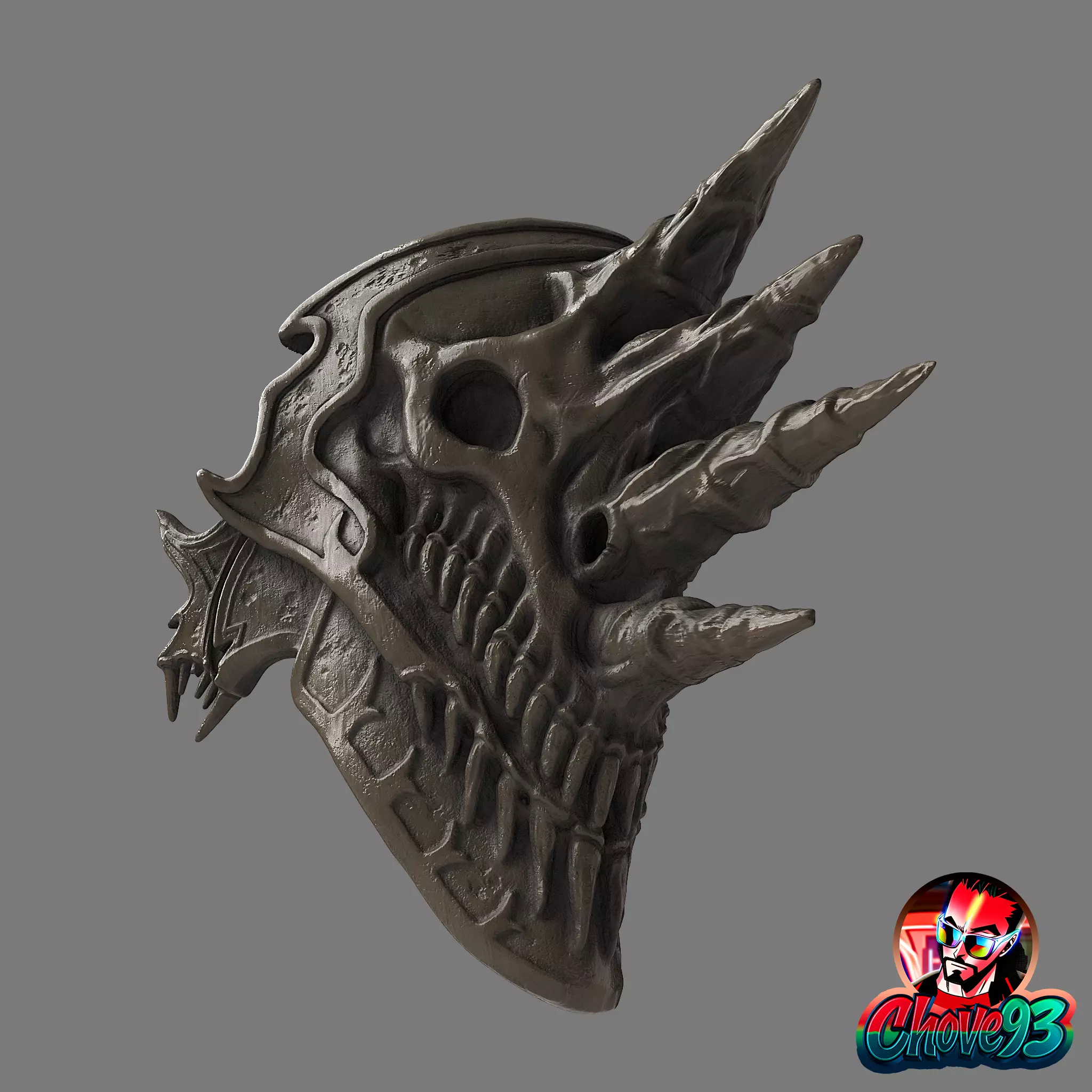 Gloryhammer Space shoulder -cosplay-print 3d 3D print model