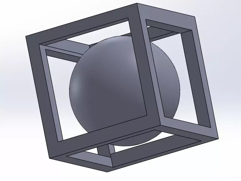 Paradox Ball in Box 3D print model