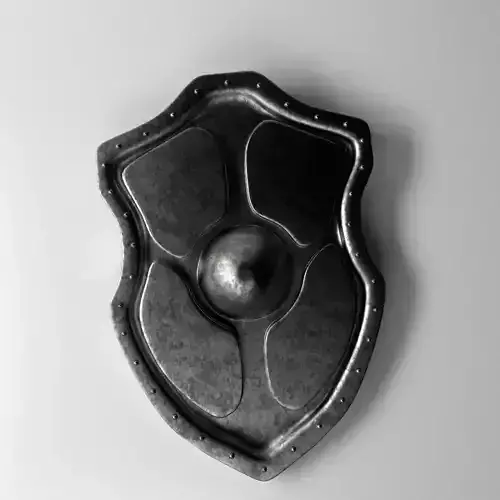 Medieval Shield 3D model