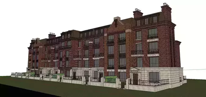 Nobility-History-Castle-Villa-071 apartment building in london