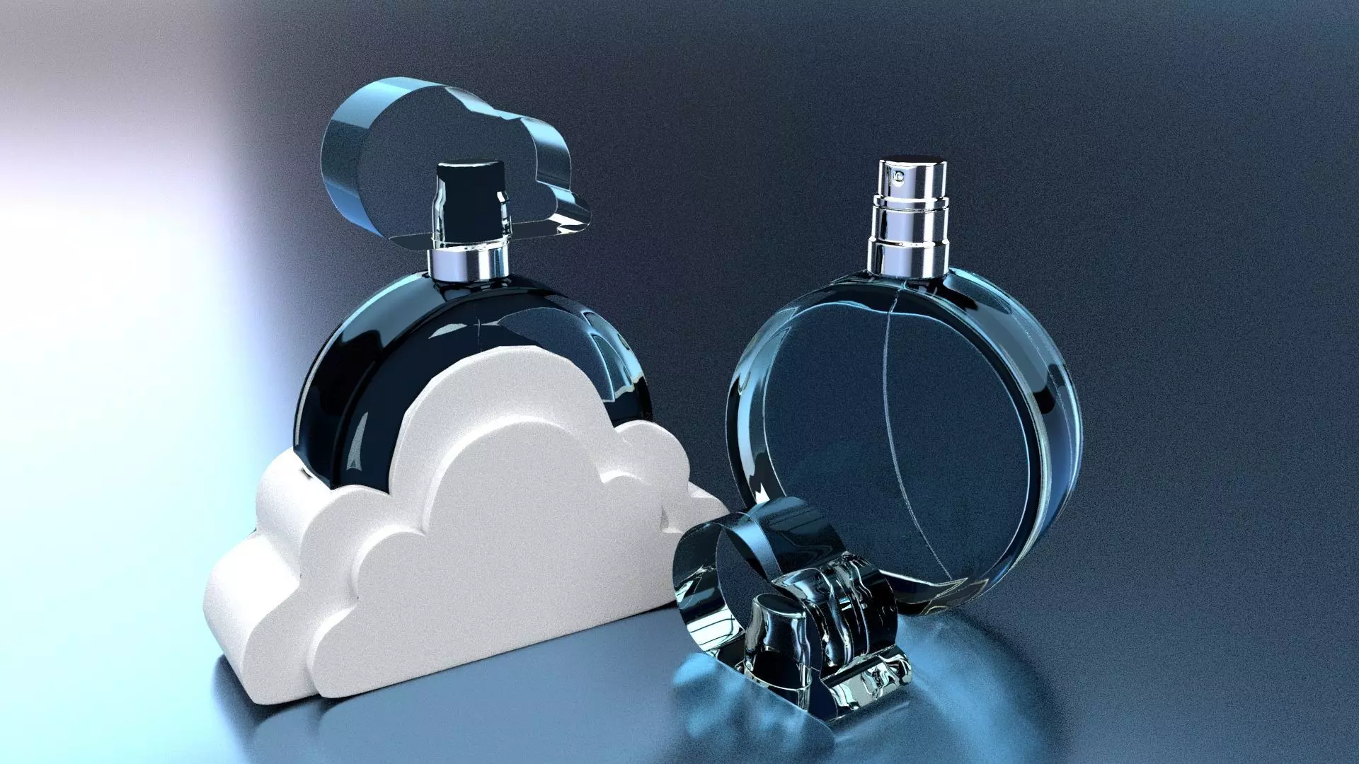 Ariana Grande Cloud Perfume Free 3D model