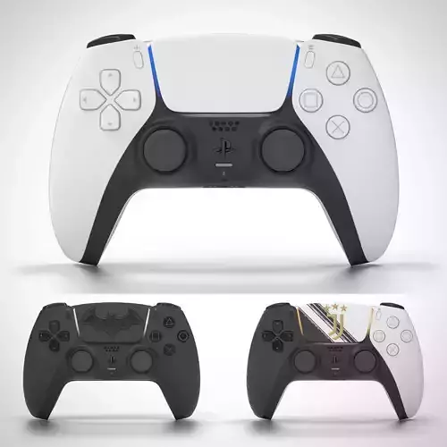 PS5 DualSense Controller-package 3D model